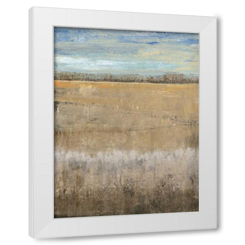 Crescendo I White Modern Wood Framed Art Print by OToole, Tim
