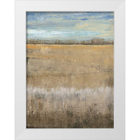 Crescendo I White Modern Wood Framed Art Print by OToole, Tim