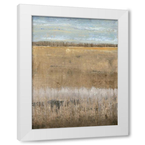 Crescendo II White Modern Wood Framed Art Print by OToole, Tim