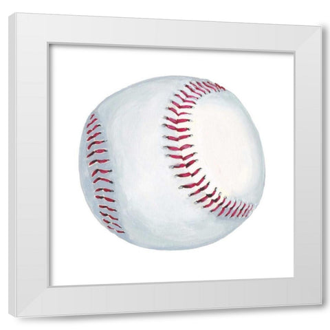 Sporting II White Modern Wood Framed Art Print by McCavitt, Naomi