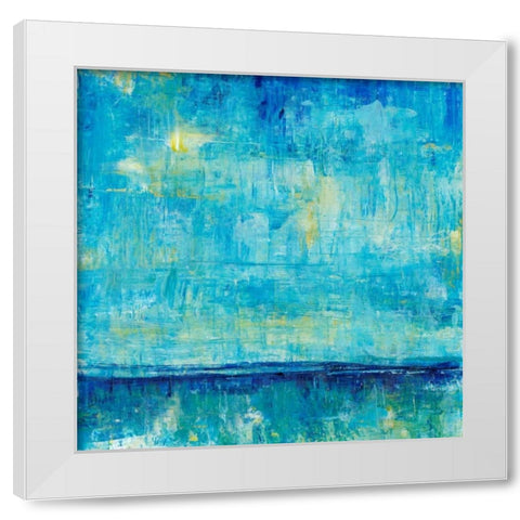 Water Reflections IV White Modern Wood Framed Art Print by OToole, Tim