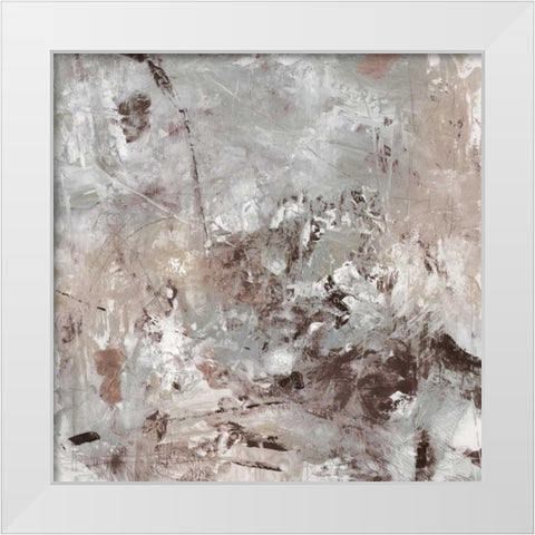 Neutral Display I White Modern Wood Framed Art Print by OToole, Tim