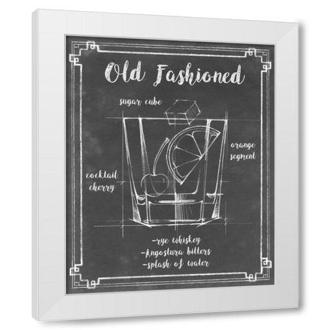 Mixology I White Modern Wood Framed Art Print by Harper, Ethan