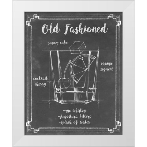 Mixology I White Modern Wood Framed Art Print by Harper, Ethan