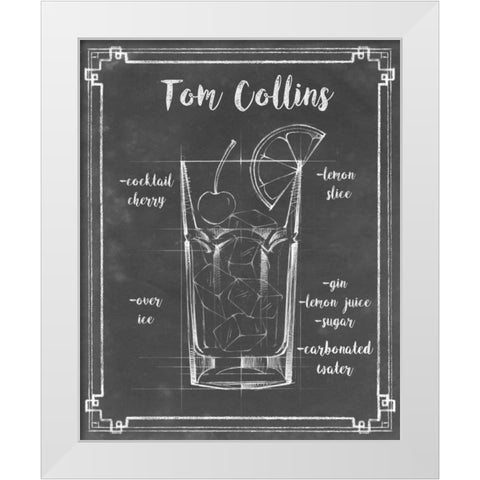 Mixology II White Modern Wood Framed Art Print by Harper, Ethan
