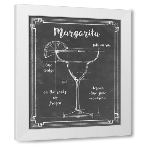 Mixology VI White Modern Wood Framed Art Print by Harper, Ethan