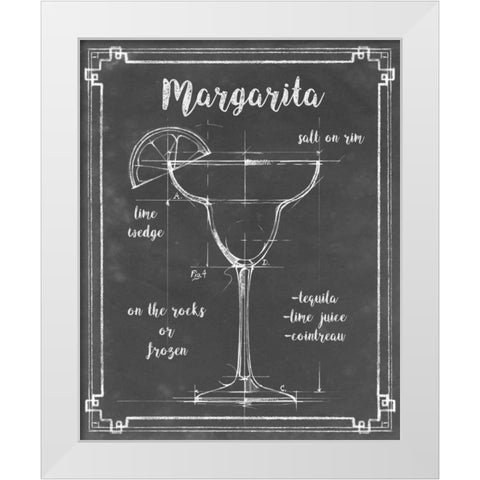 Mixology VI White Modern Wood Framed Art Print by Harper, Ethan