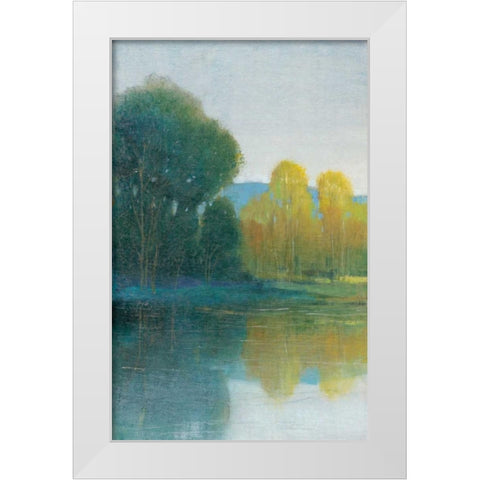 Last Light I White Modern Wood Framed Art Print by OToole, Tim