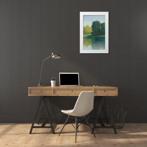 Last Light II White Modern Wood Framed Art Print by OToole, Tim