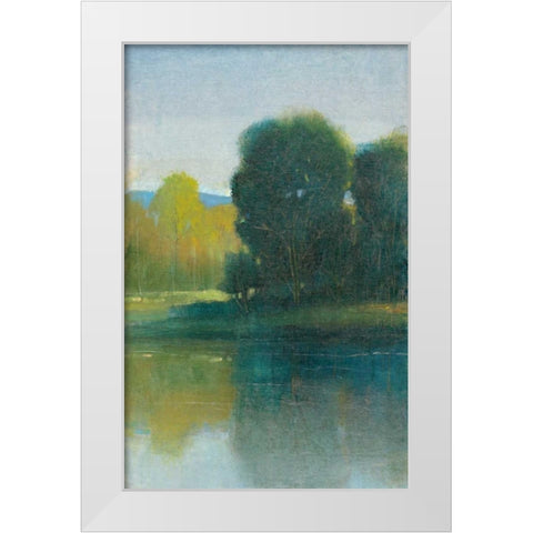 Last Light II White Modern Wood Framed Art Print by OToole, Tim