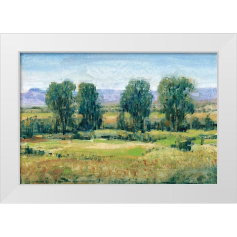 Nearly Noon II White Modern Wood Framed Art Print by OToole, Tim