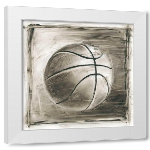 Vintage Varsity II White Modern Wood Framed Art Print by Harper, Ethan