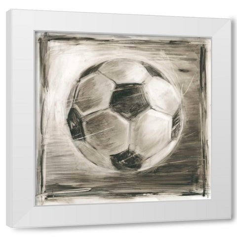 Vintage Varsity IV White Modern Wood Framed Art Print by Harper, Ethan
