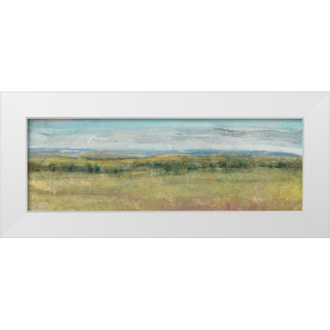 Summer Haze II White Modern Wood Framed Art Print by OToole, Tim
