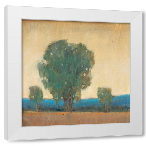 Clearing Storm II White Modern Wood Framed Art Print by OToole, Tim