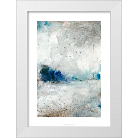 Morning Coolness I White Modern Wood Framed Art Print by OToole, Tim