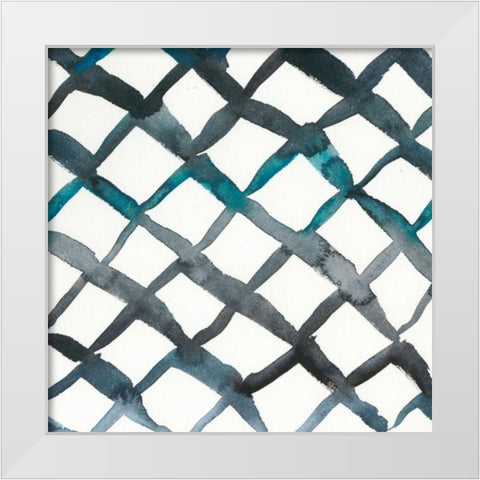 La Mer VI White Modern Wood Framed Art Print by Zarris, Chariklia