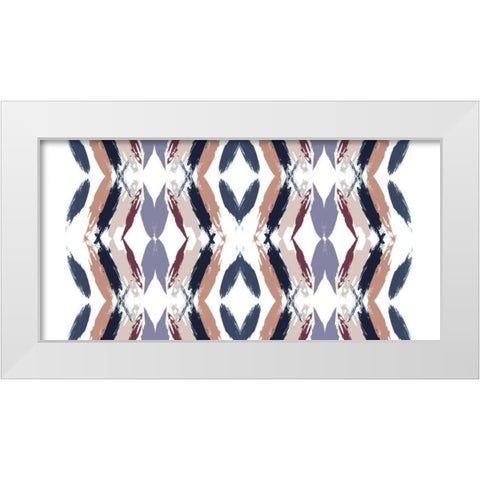 Mirror Mirror II White Modern Wood Framed Art Print by Goldberger, Jennifer