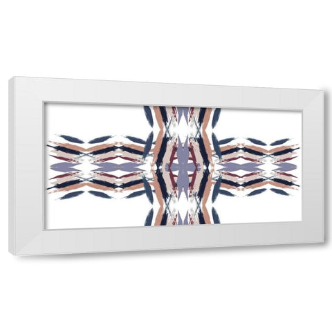 Mirror Mirror III White Modern Wood Framed Art Print by Goldberger, Jennifer