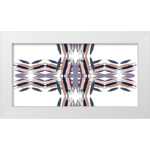 Mirror Mirror III White Modern Wood Framed Art Print by Goldberger, Jennifer
