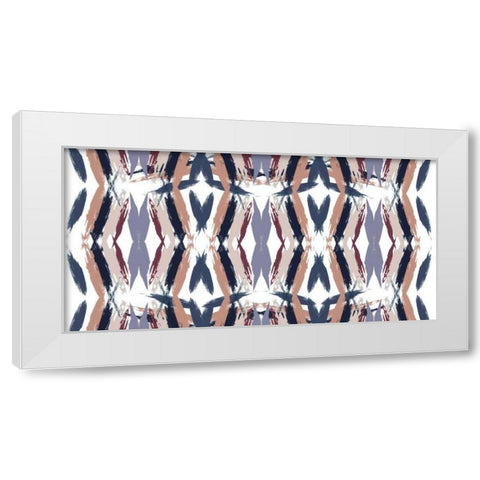 Mirror Mirror IV White Modern Wood Framed Art Print by Goldberger, Jennifer