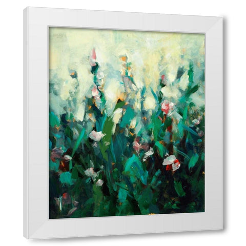 Ode to Monet 2 White Modern Wood Framed Art Print by Dag, Inc.