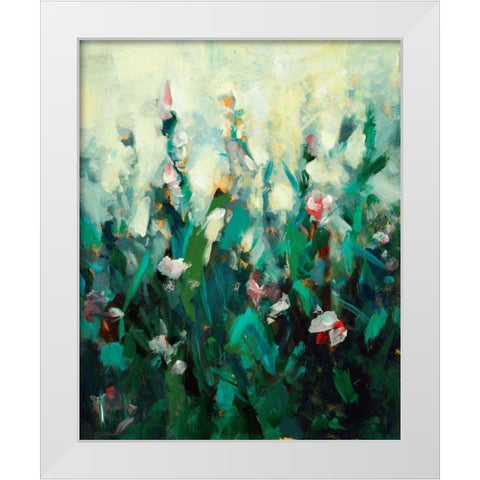 Ode to Monet 2 White Modern Wood Framed Art Print by Dag, Inc.