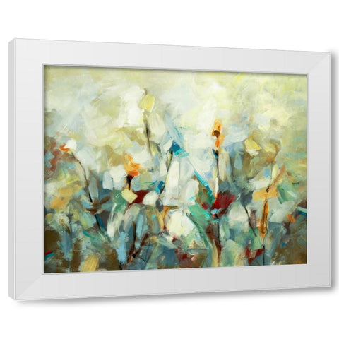 Ode to Monet 5 White Modern Wood Framed Art Print by Dag, Inc.