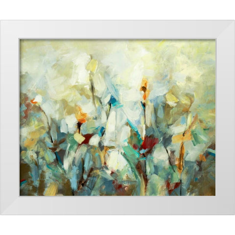 Ode to Monet 5 White Modern Wood Framed Art Print by Dag, Inc.