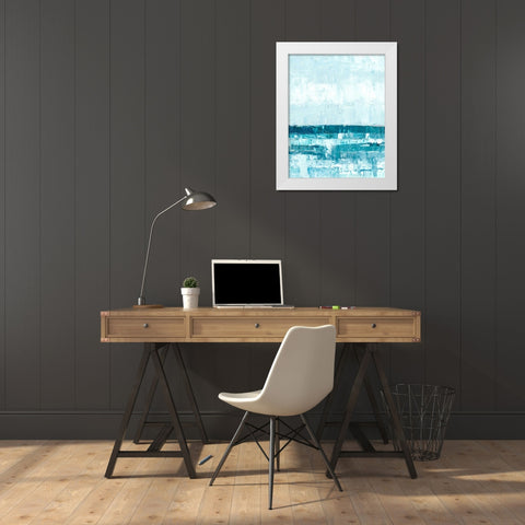 Edge of the World II White Modern Wood Framed Art Print by Harper, Ethan