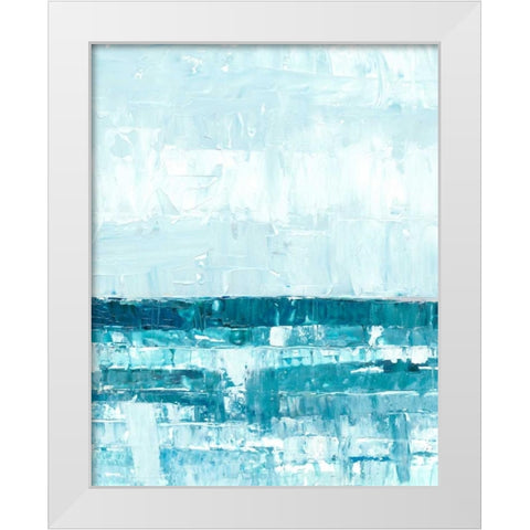 Edge of the World II White Modern Wood Framed Art Print by Harper, Ethan