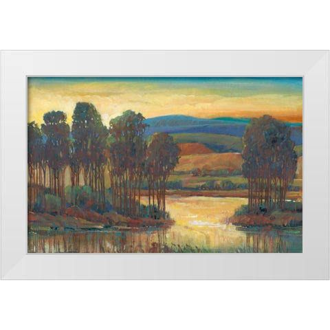 Open Inlet I White Modern Wood Framed Art Print by OToole, Tim