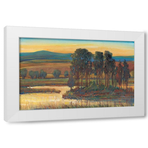 Open Inlet II White Modern Wood Framed Art Print by OToole, Tim