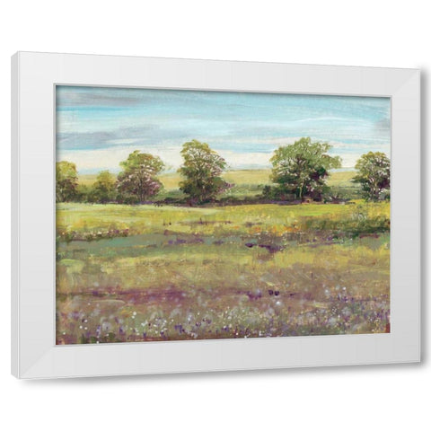 Abundant Spring I White Modern Wood Framed Art Print by OToole, Tim