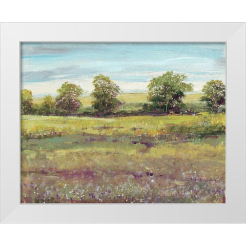 Abundant Spring I White Modern Wood Framed Art Print by OToole, Tim