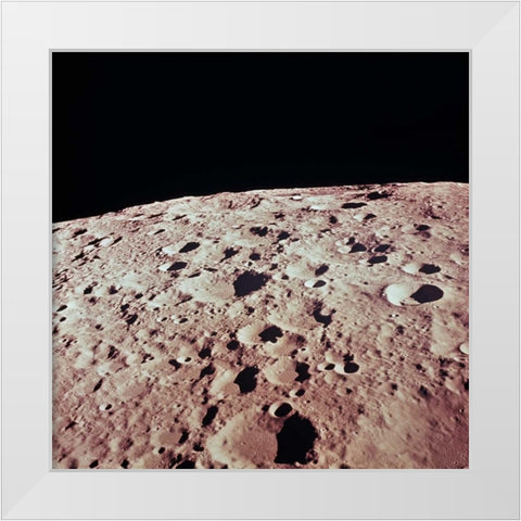 Space Photography IV White Modern Wood Framed Art Print by Unknown