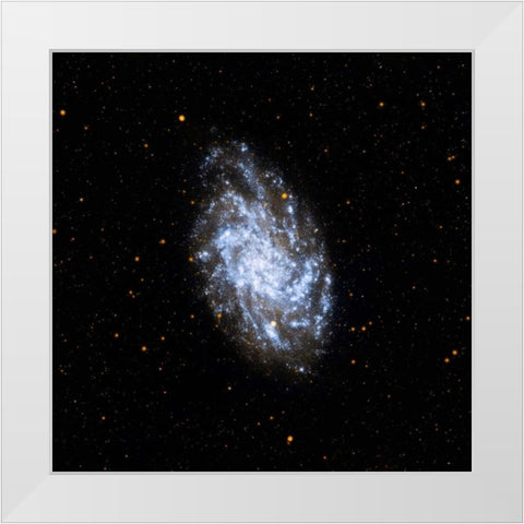 Space Photography VI White Modern Wood Framed Art Print by Unknown