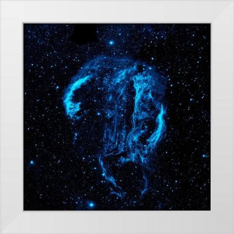 Space Photography VIII White Modern Wood Framed Art Print by Unknown