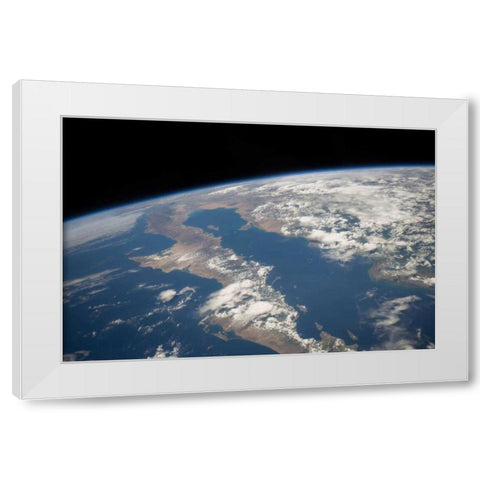 Space Photography XI White Modern Wood Framed Art Print by Unknown