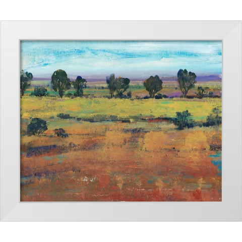 Planting Time I White Modern Wood Framed Art Print by OToole, Tim