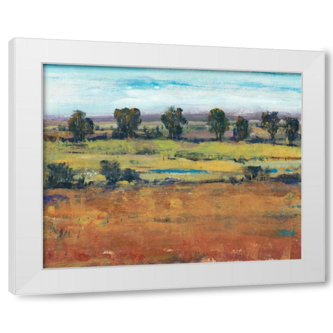 Planting Time II White Modern Wood Framed Art Print by OToole, Tim