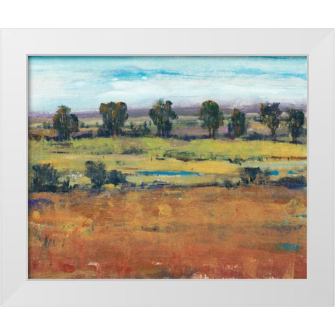 Planting Time II White Modern Wood Framed Art Print by OToole, Tim