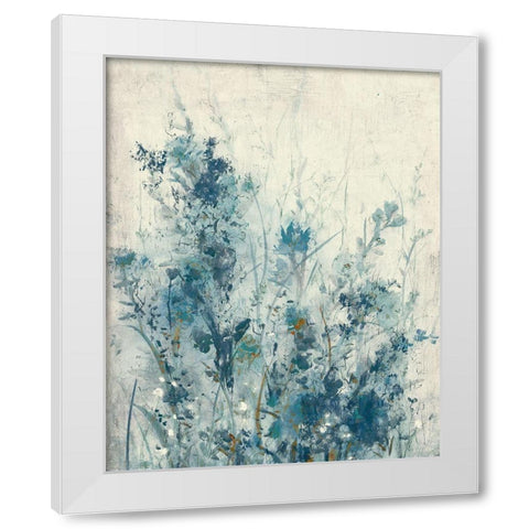 Blue Spring I White Modern Wood Framed Art Print by OToole, Tim