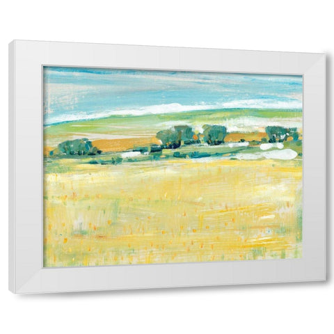 Summer Heat I White Modern Wood Framed Art Print by OToole, Tim