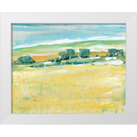Summer Heat I White Modern Wood Framed Art Print by OToole, Tim