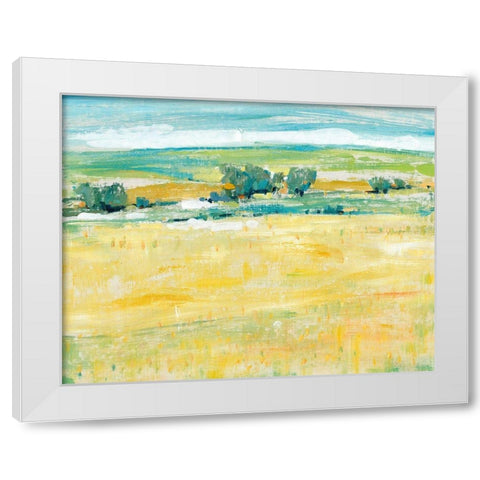 Summer Heat II White Modern Wood Framed Art Print by OToole, Tim