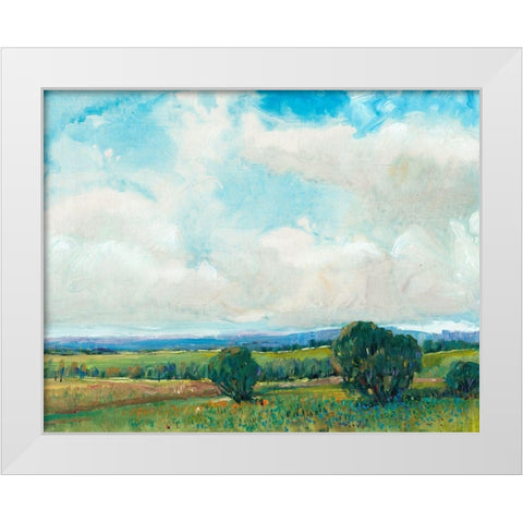 Looming Clouds II White Modern Wood Framed Art Print by OToole, Tim