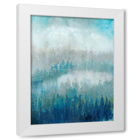 Above the Mist II White Modern Wood Framed Art Print by OToole, Tim