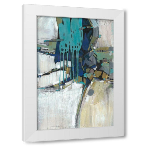 Separation II White Modern Wood Framed Art Print by OToole, Tim