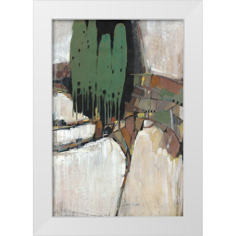Separation IV White Modern Wood Framed Art Print by OToole, Tim